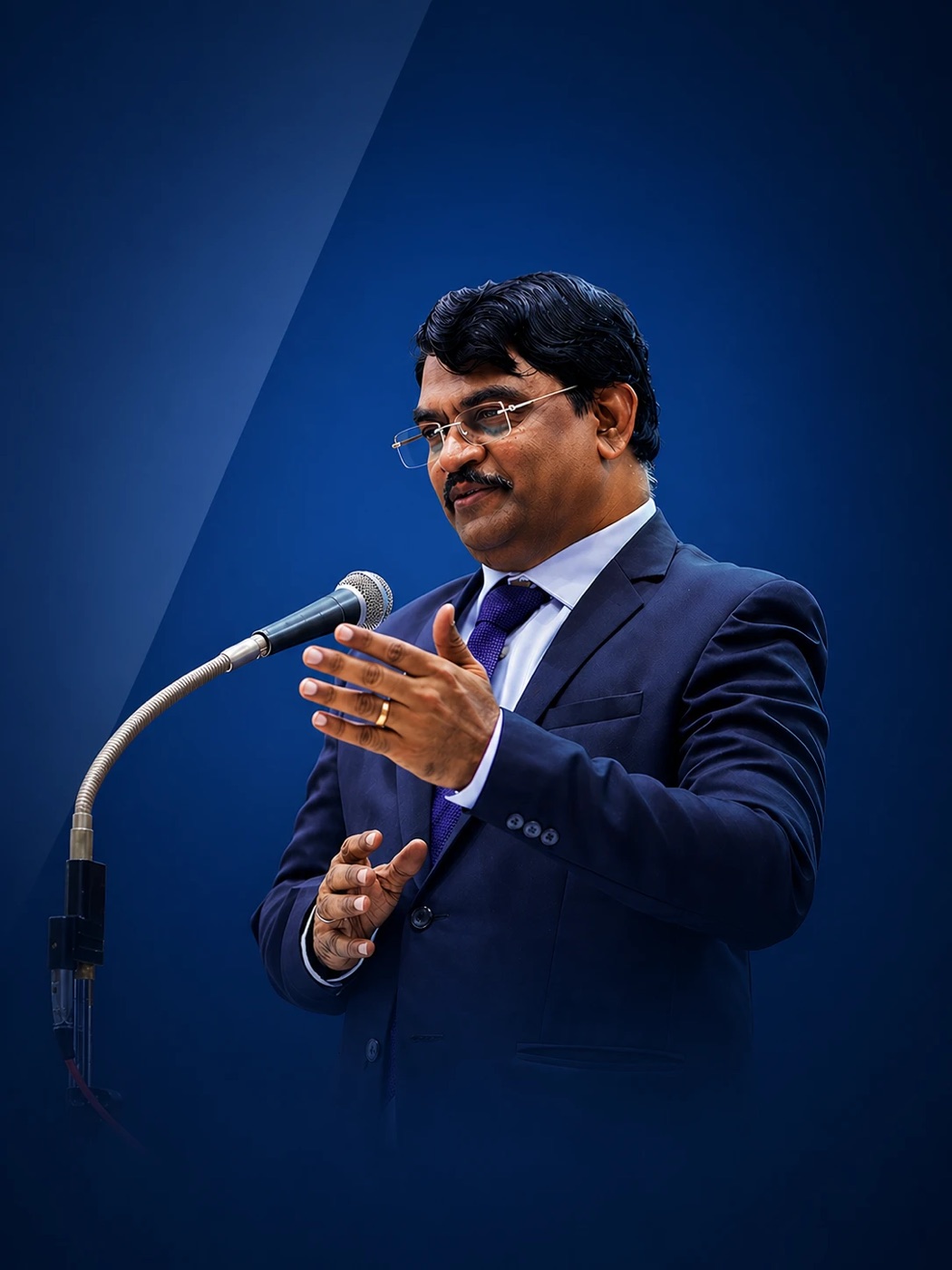 Rev. Dr. P. Arul Selvaraj preaching